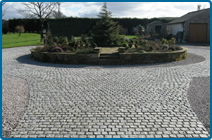 Large Granite Driveway