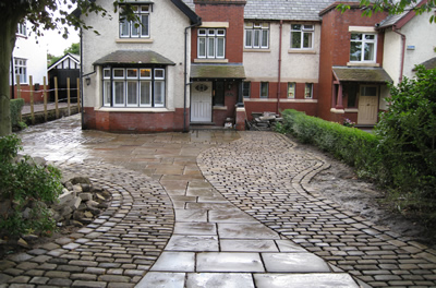 Cobble Driveways