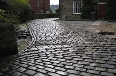 Cobble Driveways